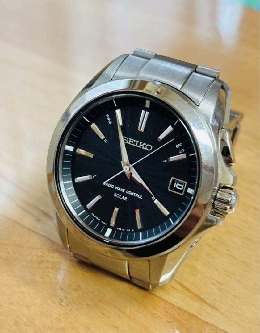 定価88,000円　セイコー　SEIKO ブライツ　３針　腕時計　電波ソーラー