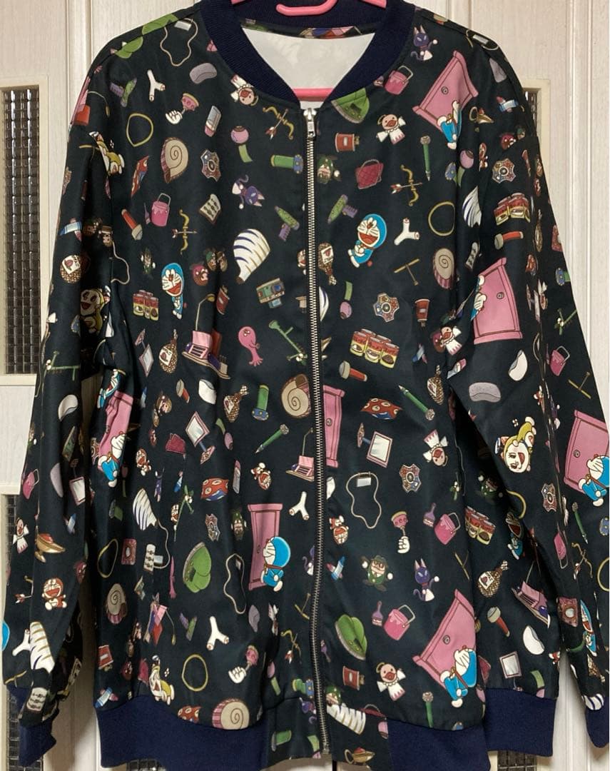 新品ドラえもん ひみつ道具柄ブルゾン - メルカリ