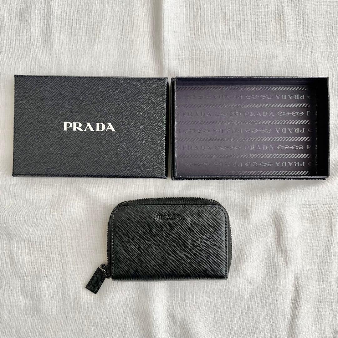 PRADA プラダ　ケース　財布　黒 ブラック