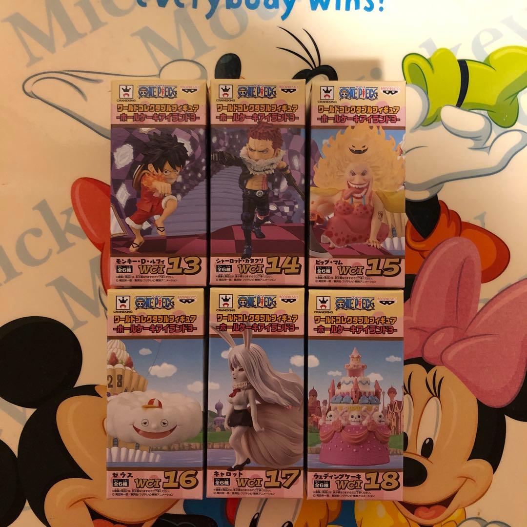ワンピースワールドコレクタブルフィギュア　ホールケーキアイランド3 まとめ売り