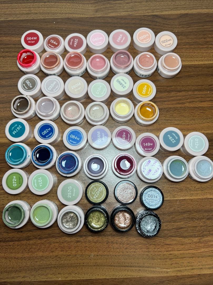 リッカジェル　他ラメカラー　全27色セット