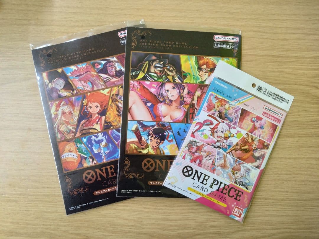 ワンピースプレミアムカードコレクション 　3種セット ONE PIECE カードゲーム プレミアムカードコレクション - ベスト