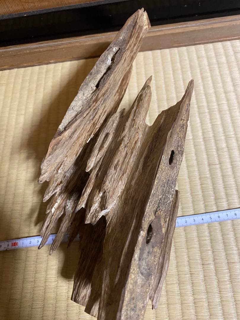 ベトナム産天然香木 希少良香沈香483.7g 香道聞香用六国五味伽羅