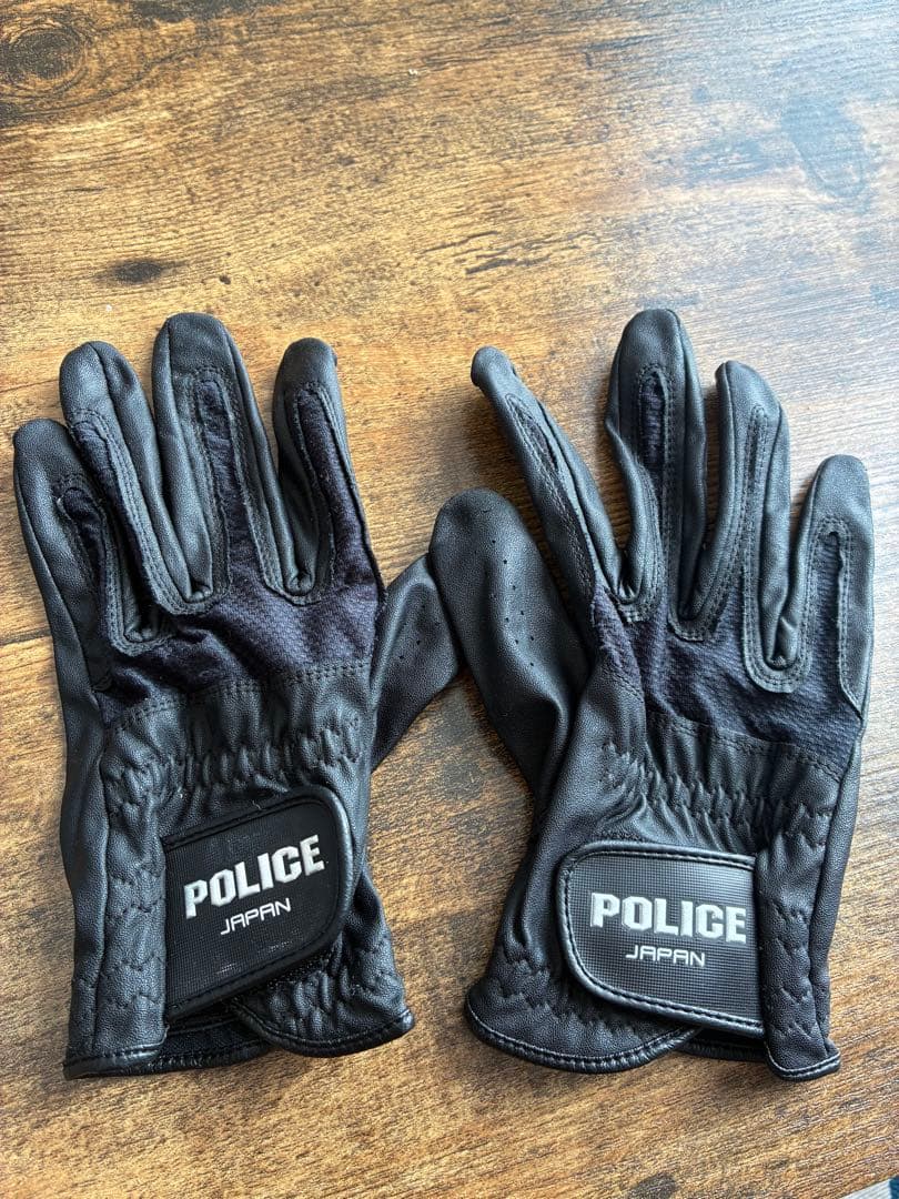 POLICE JAPAN ブラック サバゲー用グローブ