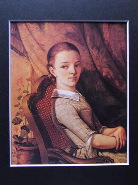 ギュスターヴ・クールベ、【ジュリエット・クールベの肖像】