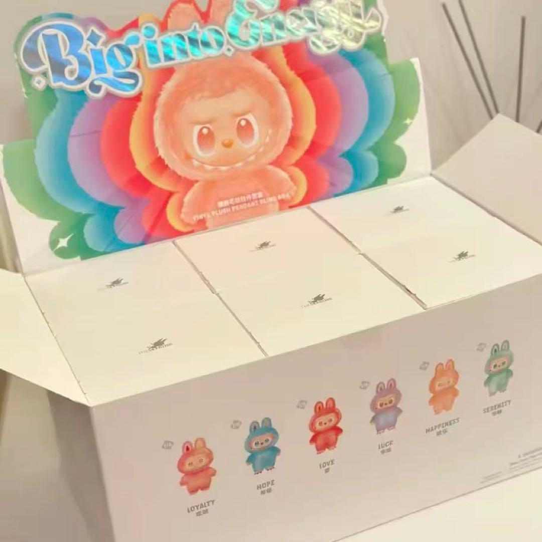 未開封正規品ラブブlabubu Big into Energy アソートボックス 正規品 ラブブ Big into Energy Labubu 新品未開封アソート THE