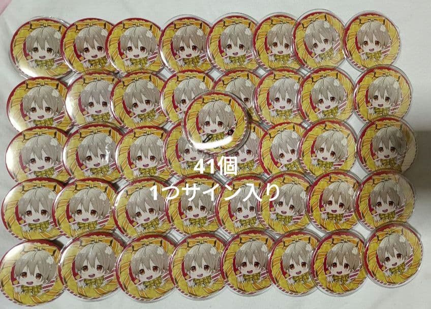 すとぷり　るぅと　缶バッチ　すとめも6　デフォ