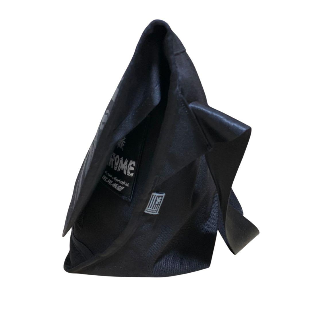 CHROME 澁谷忠臣 SENSE コラボ メッセンジャーバッグ 大容量 刺繍