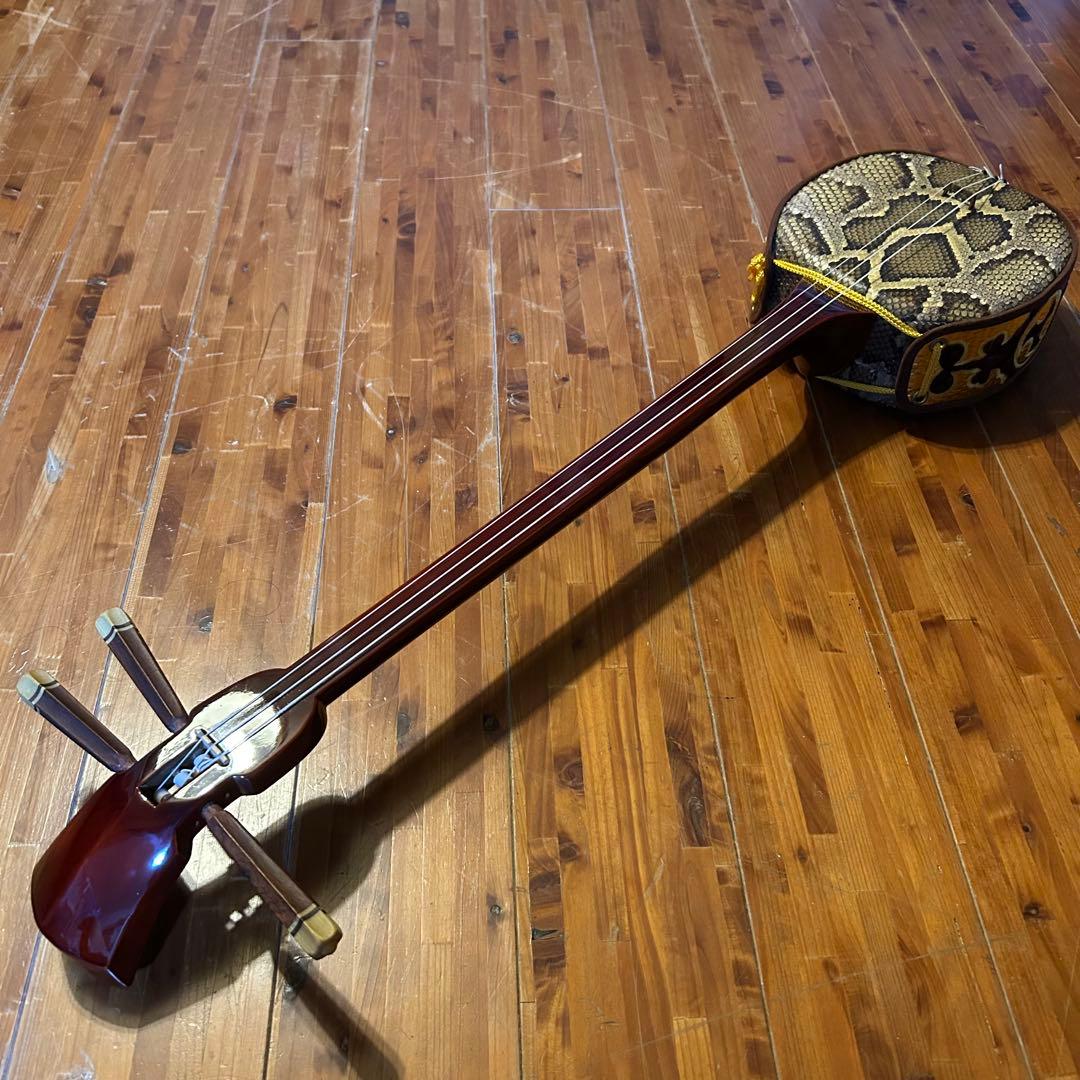 ◼️sho◼️宮古島から❻◼️本皮三線◼️女性◼️沖縄◼️実際の音色動画◼️強化張