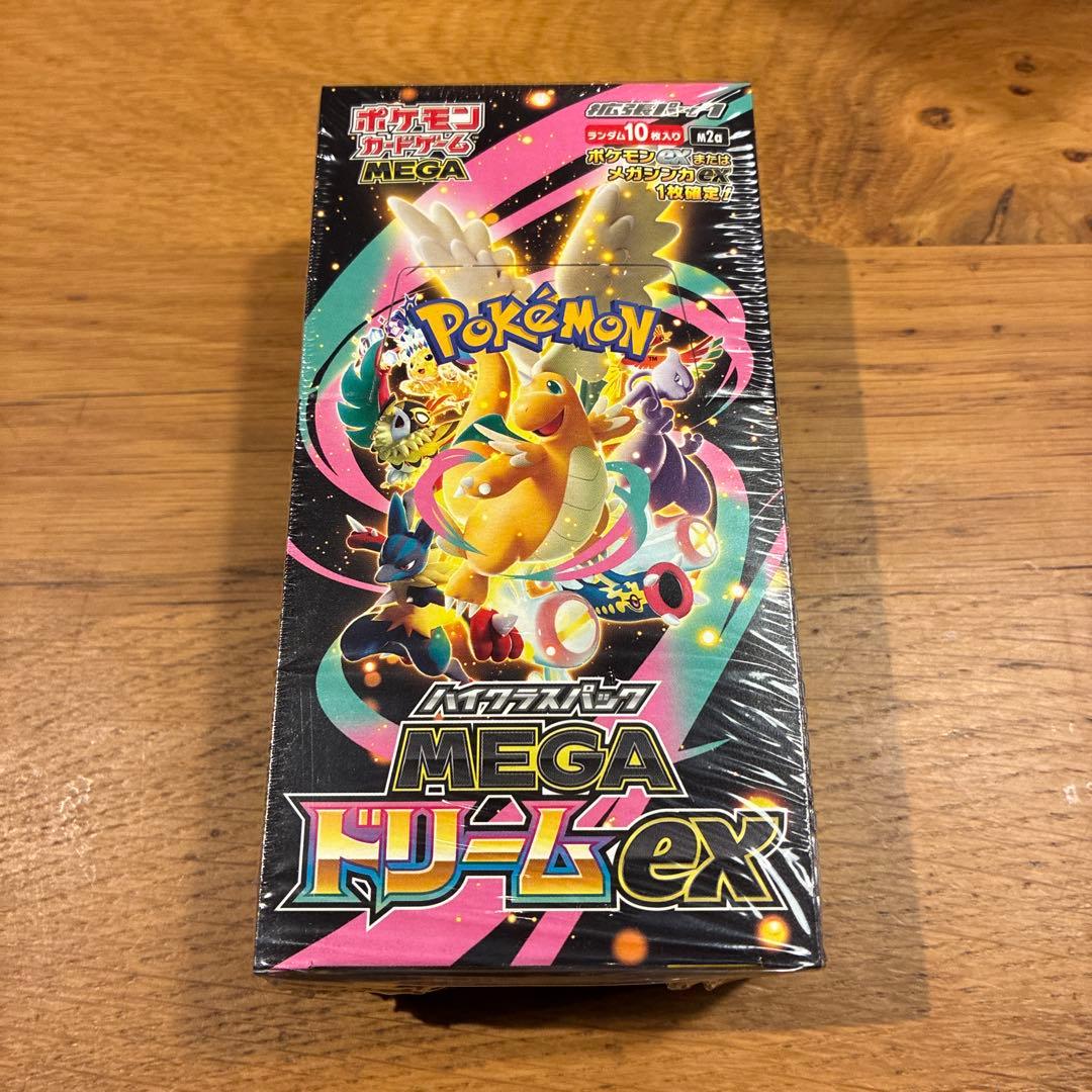 ポケモンカード　ポケカ　MEGAドリームex 1BOX シュリンク付き