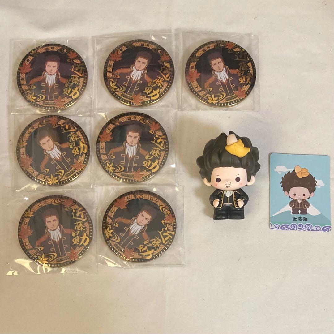 銀魂 中国 anisuki 彫金シリーズ缶バッジ フィギュア 近藤勲 - メルカリ
