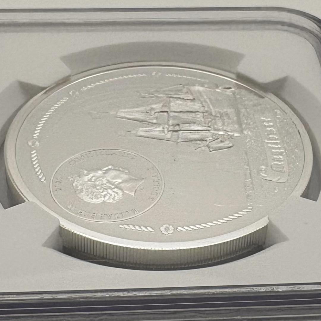 2020 クック諸島 メイフラワー号400周年 5ドル銀貨（NGC PL70） - メルカリ
