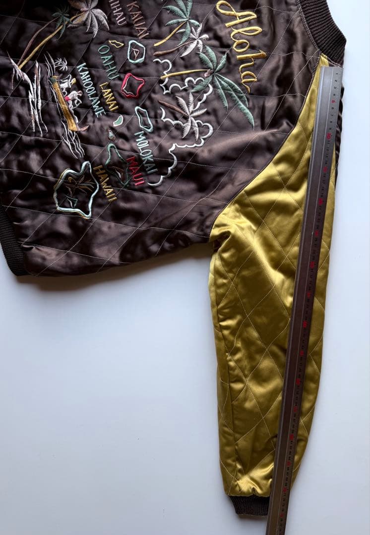 ヴィンテージ・ビンテージ品☆テーラー東洋ハワイベロア刺繍スカジャン