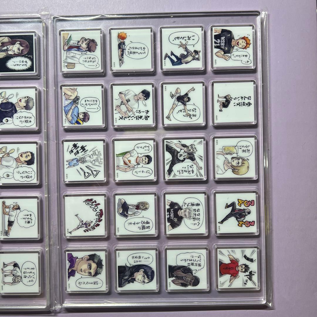 ハイキュー アクリルタイル 40種セット 応募者全員サービス 全サ