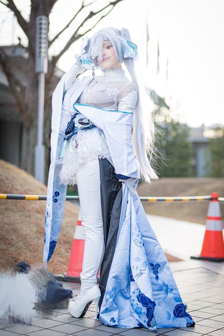 NIKKE コスプレ　シンデレラ着物 無垢なる誓い ウィッグ➕靴付き