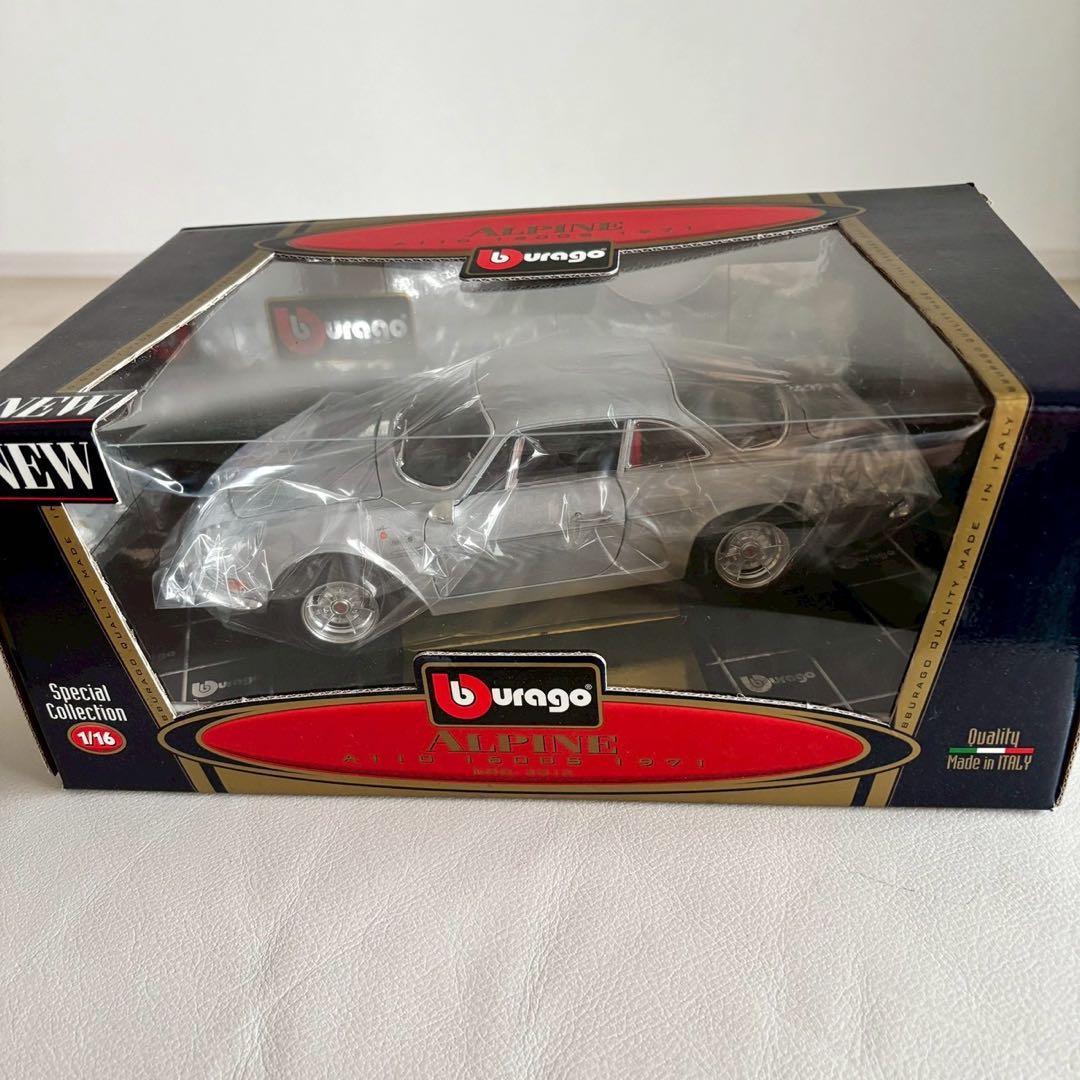 ALPINE アルピーヌ A110 1600S 1971 1/16 ブラーゴ BURAGO ブラーゴ ALPINE A110 1/16 - メルカリ