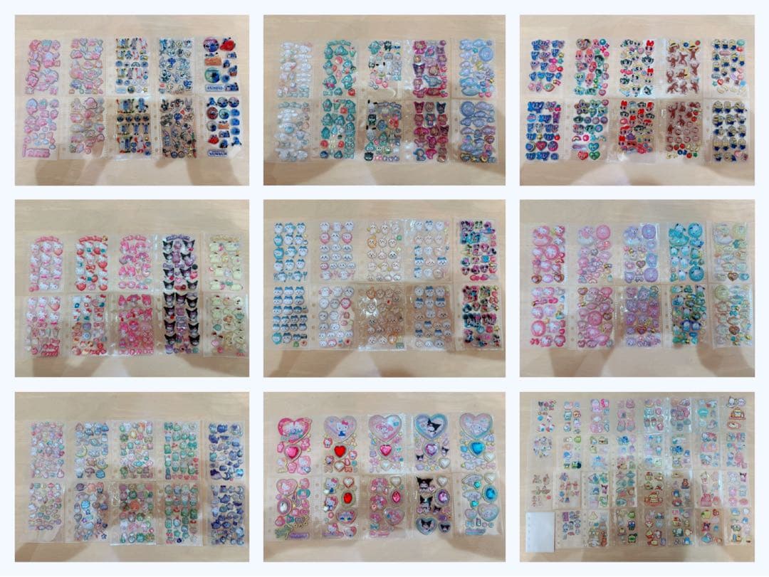 【正規品】完成品 ボンボンドロップシール うるちゅるシール セット売り