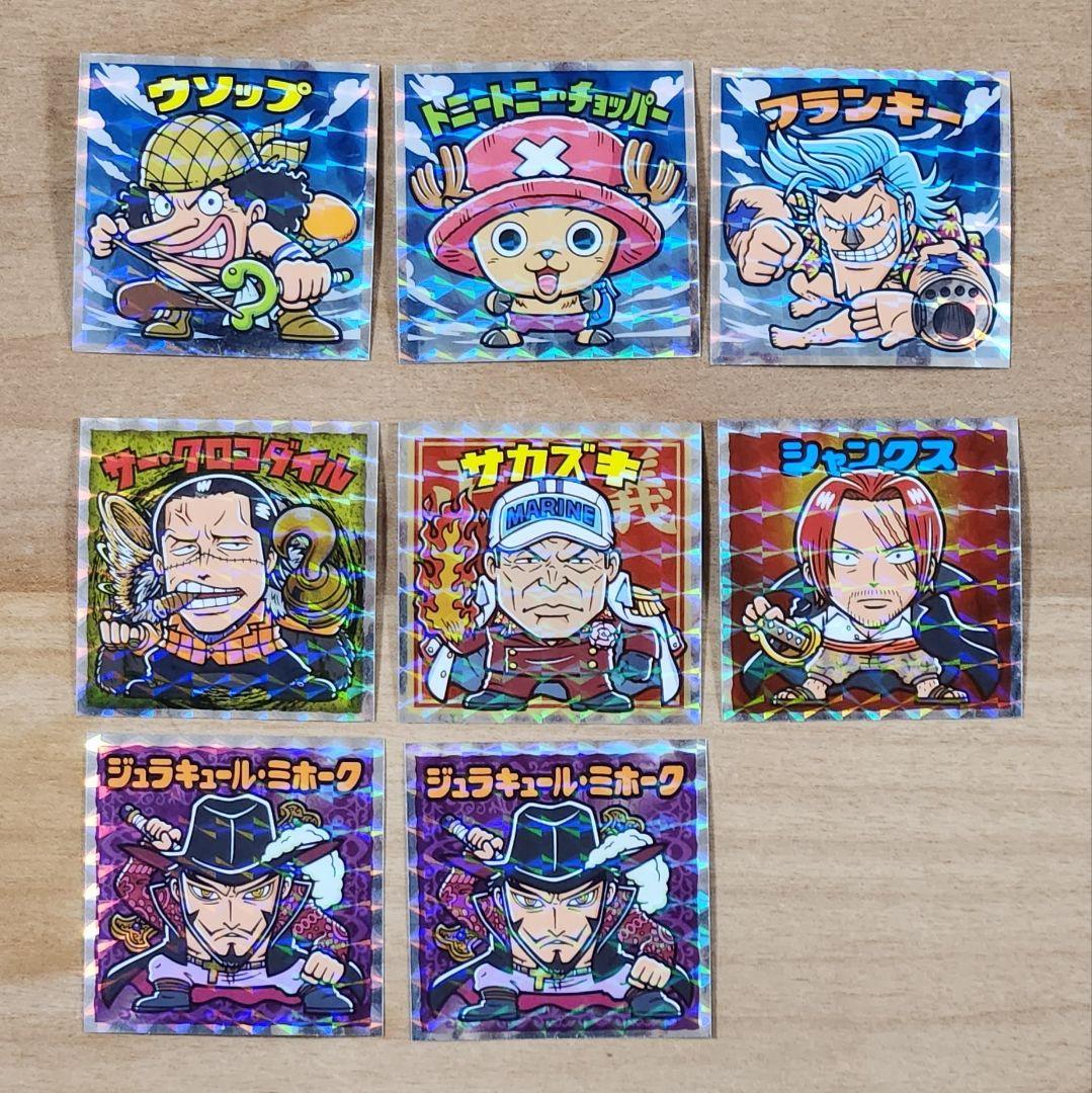 ワンピース大海賊シール ウエハース SW7-14 UGR ワンピースマン セット