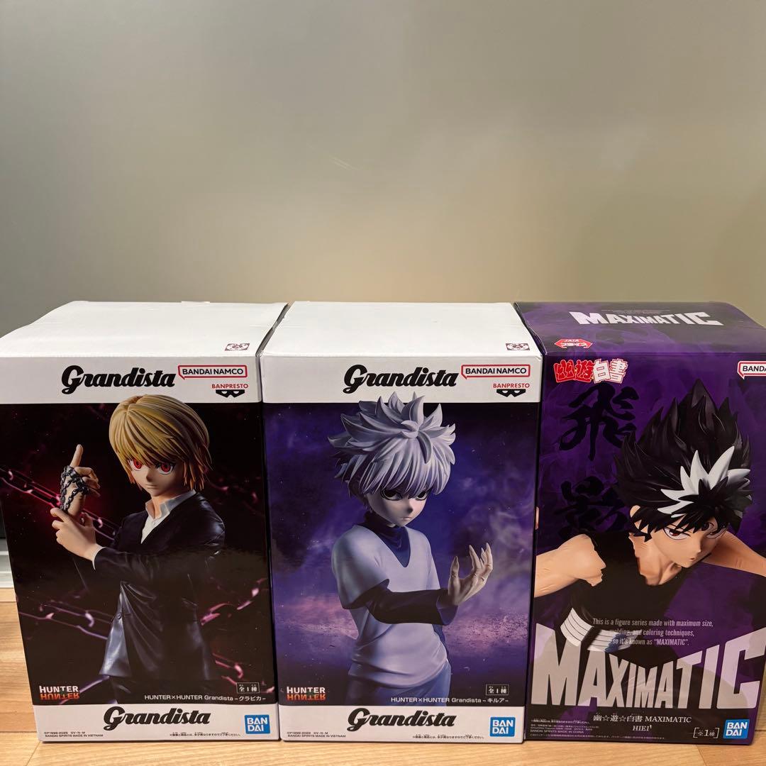 Hunter x Hunter 幽遊白書 プライズ フィギュアセット - メルカリ