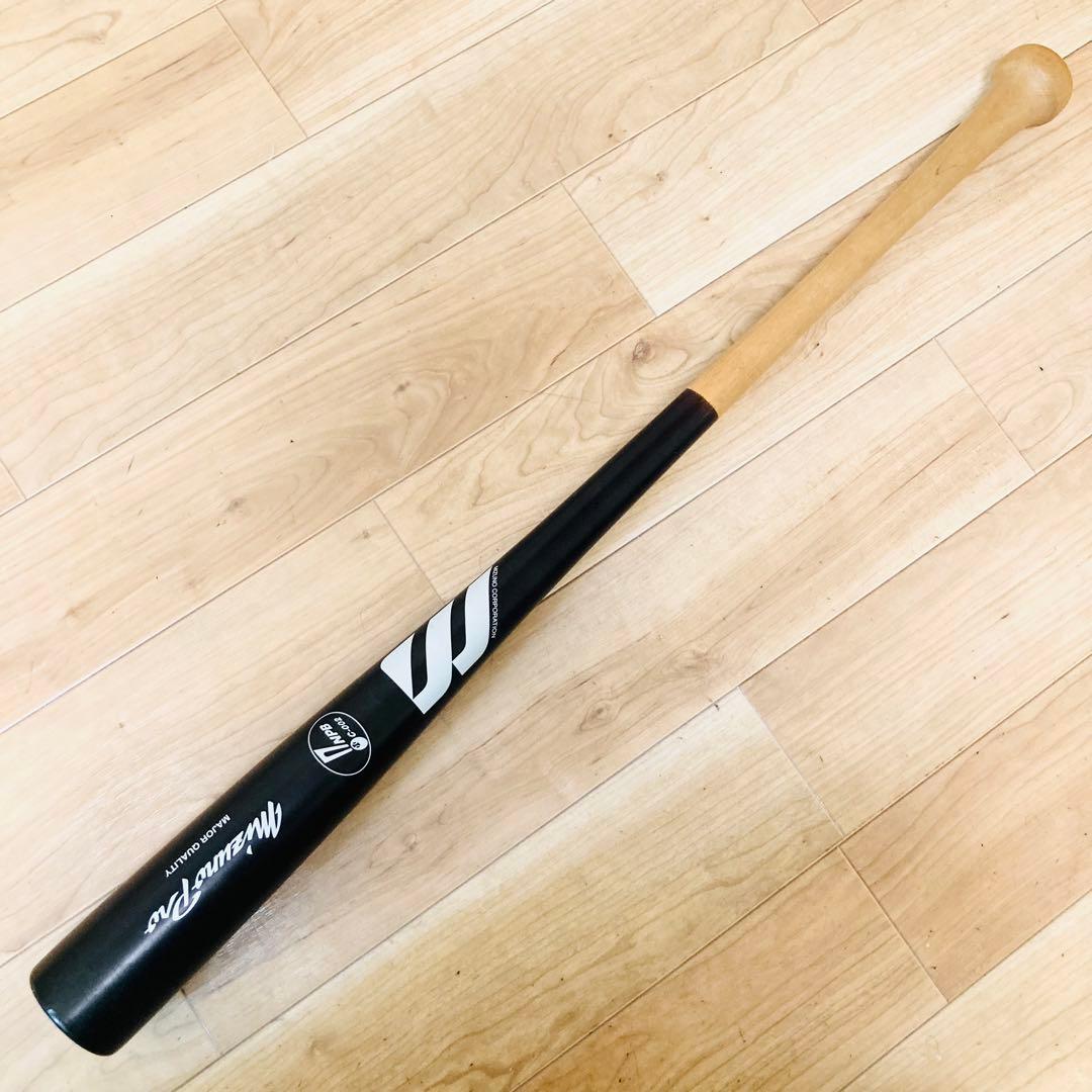 ☆良品☆ミズノプロ 硬式木製バット NPB プロ支給品 C-002 サイン入り