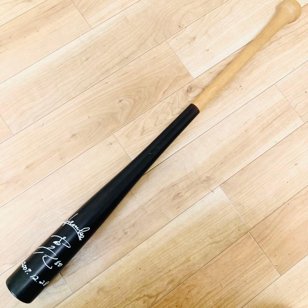 ☆良品☆ミズノプロ 硬式木製バット NPB プロ支給品 C-002 サイン入り