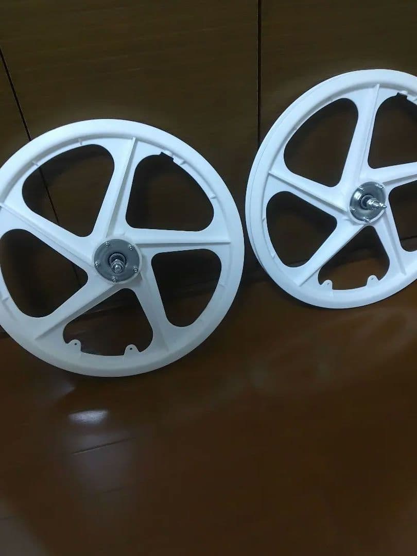 BMX ブラック プラホイール キャスト 前後セット レプリカ 20インチ