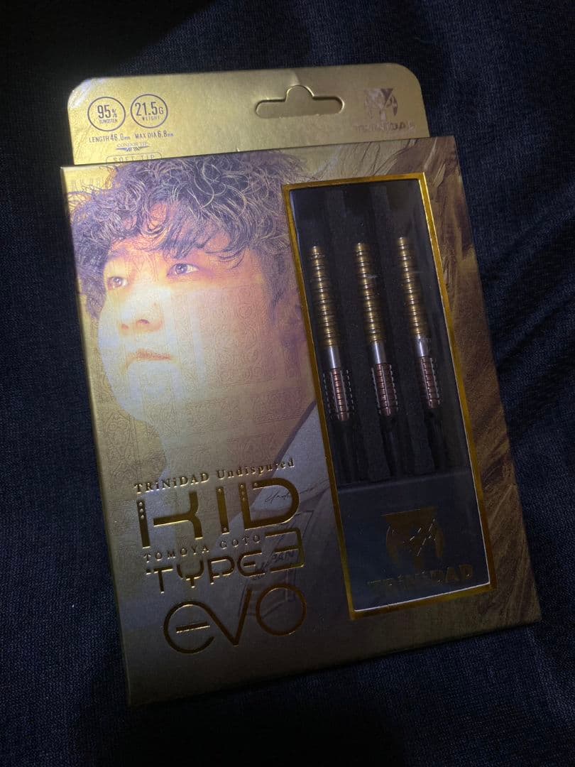 て*む様 TRINIDAD KID TYPE3 EVO ダーツ　後藤智弥　トリニ 新商品詳細】後藤 智弥 TRiNiDAD Undisputed KID TYPE3 EVO | TRiNiDAD