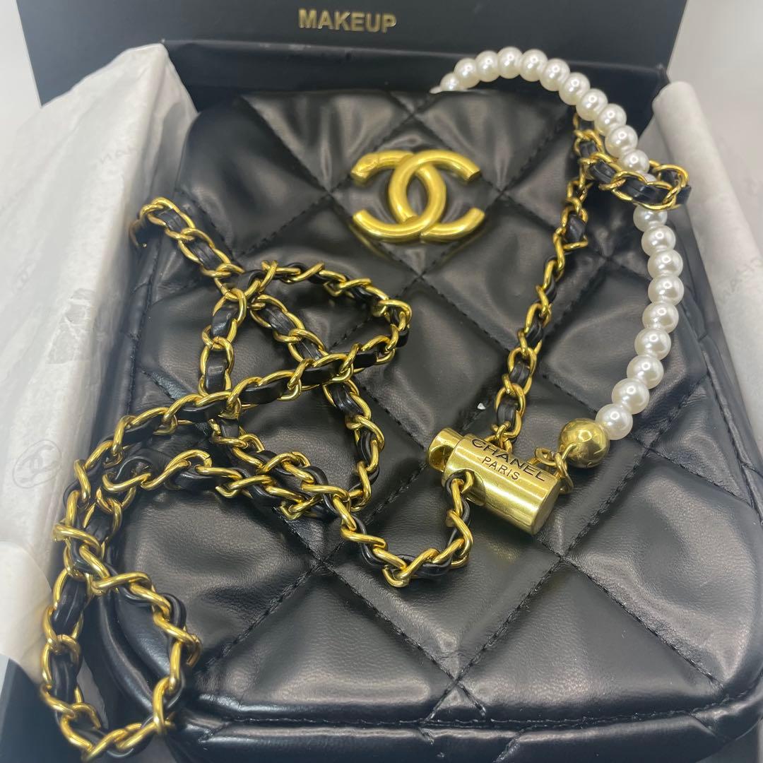 新品未使用品♡CHANEL✨ノベルティ パールチェーン ショルダーバッグ