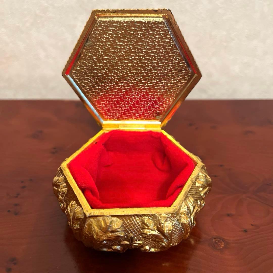 昭和レトロ】宝石箱 アクセサリーケース ジュエリーボックス - メルカリ