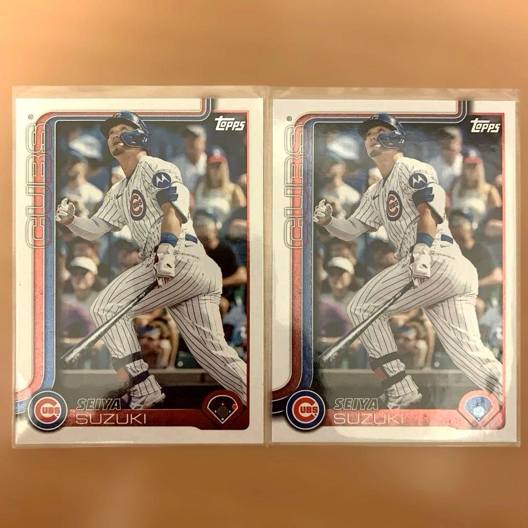 WBC 日本代表 鈴木誠也 シカゴ・カブス topps カード 2枚セット - メルカリ