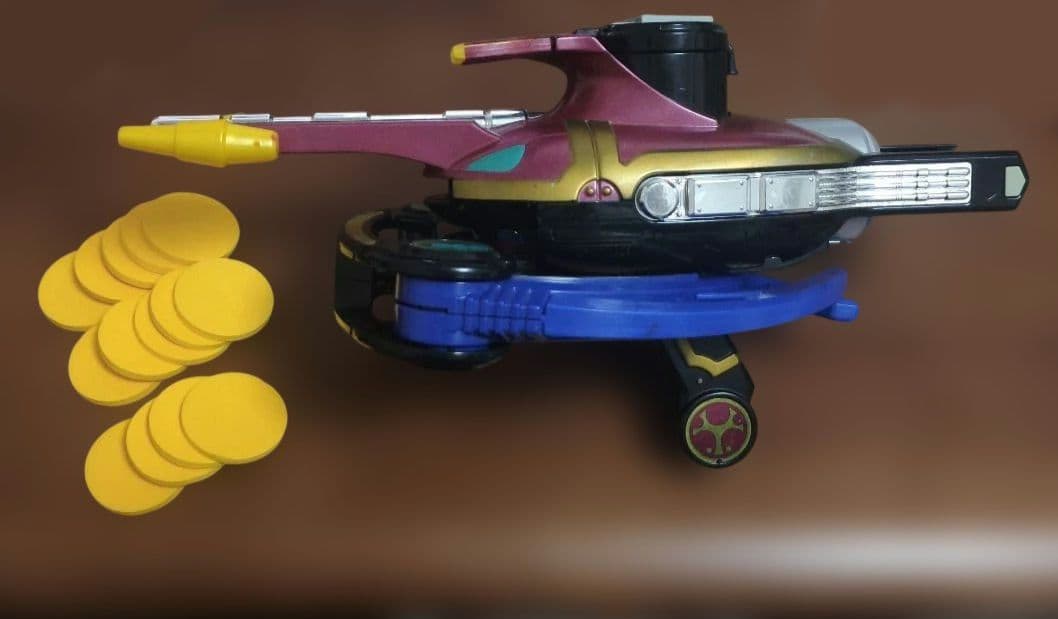 動作確認済】忍風戦隊ハリケンジャー ゴウライガジェットセット