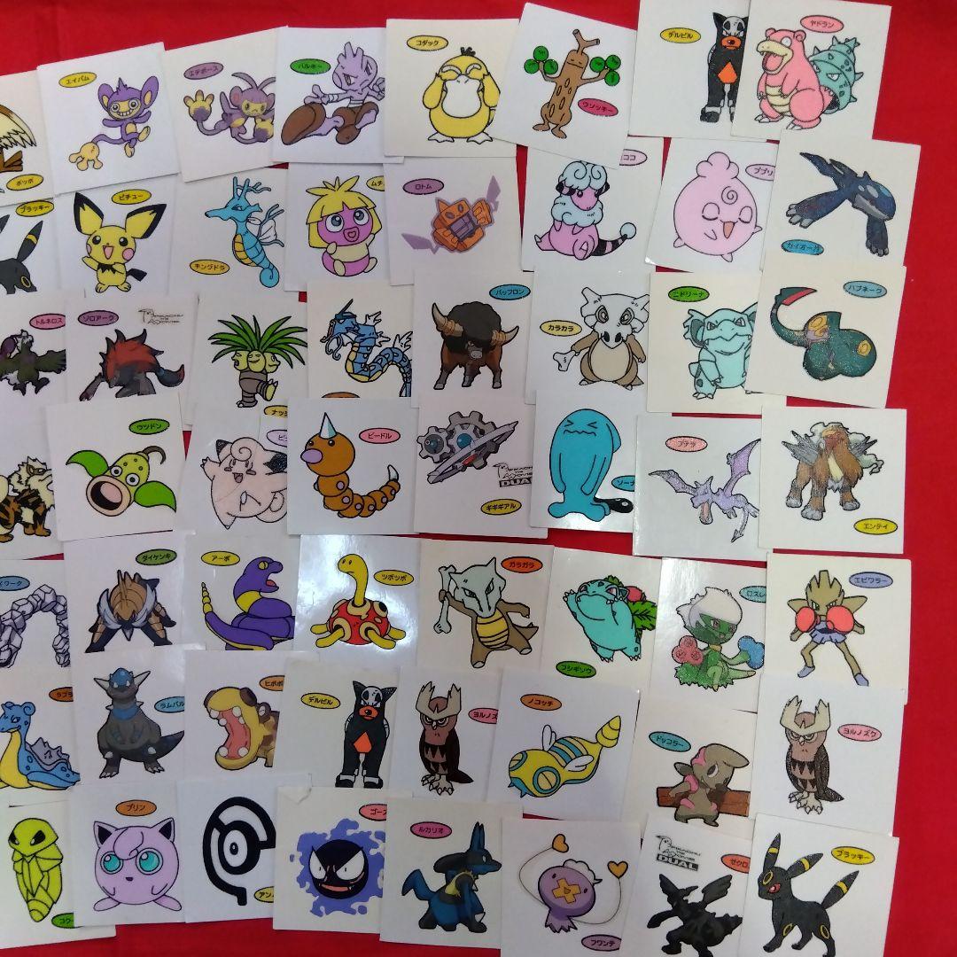 20年程前のポケモンシール80枚 - メルカリ
