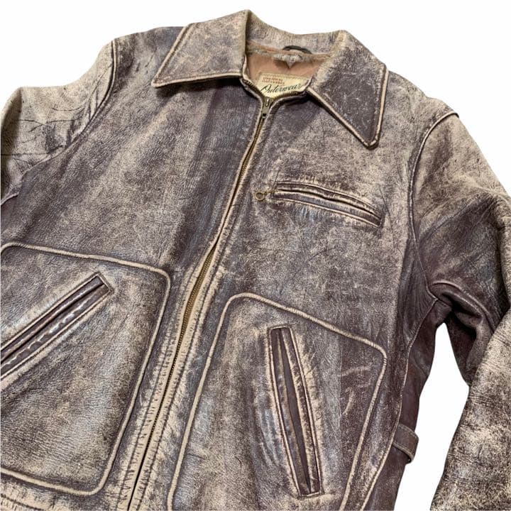 50's VINTAGE HERCULES ヘラクレス レザージャケット 50s - メルカリ