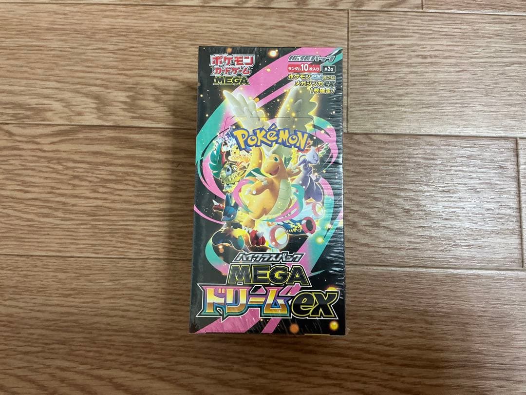 ポケモンカードゲーム MEGAドリームEX シュリンク付き　１BOX