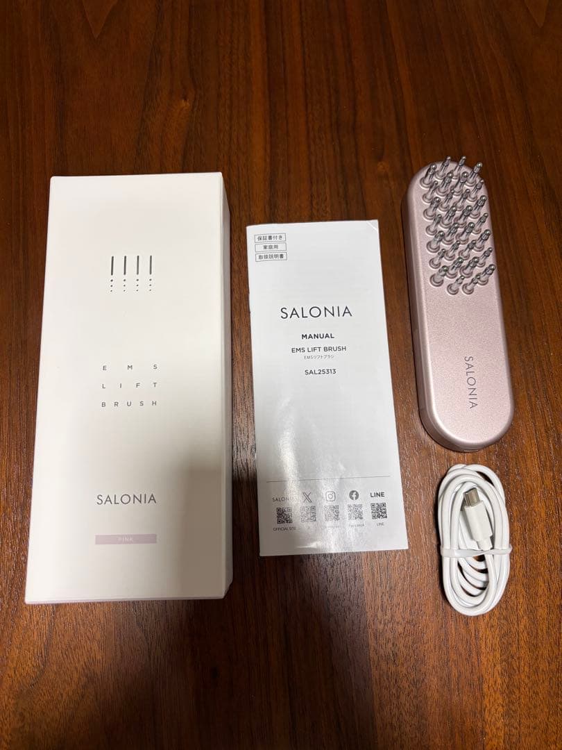 サロニア EMSリフトブラシ(ピンク) Amazon.co.jp: SALONIA サロニア EMS リフトブラシ ピンク ギフトBOX