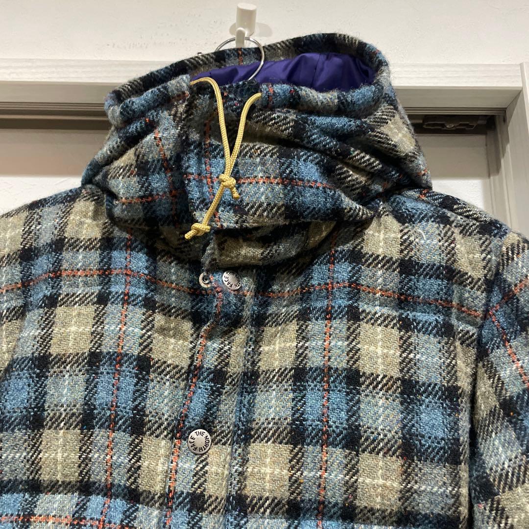 ノースフェイス ハリスツイード コラボ ダウンジャケット 極暖