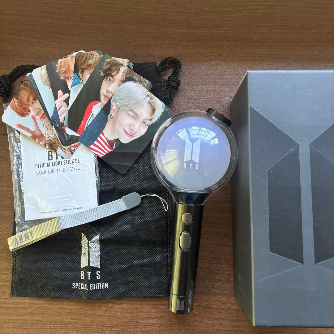 bts ペンライト ver4 BTS アミボム ver4 ペンライト 公式 トレカ ストラップ 新品未開封