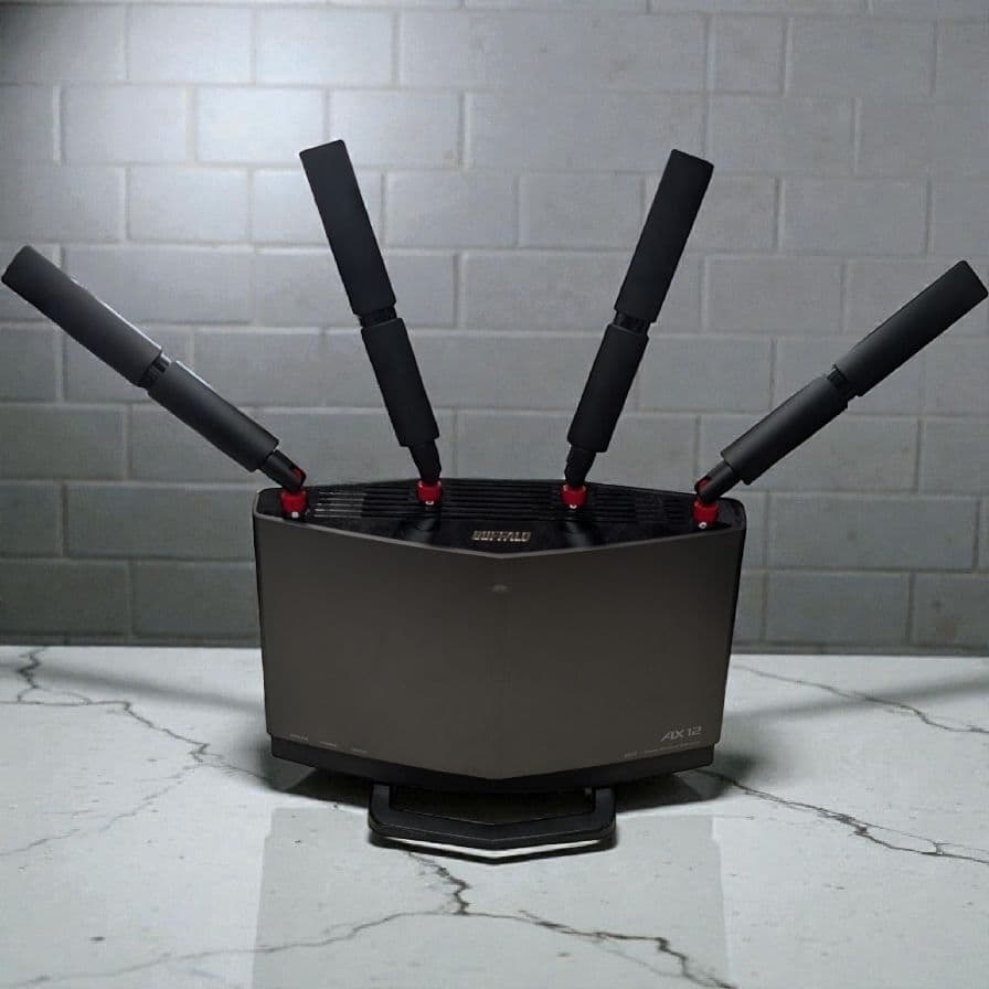 BUFFALO Wi-Fi6ルーター WXR-6000AX12S 11ax