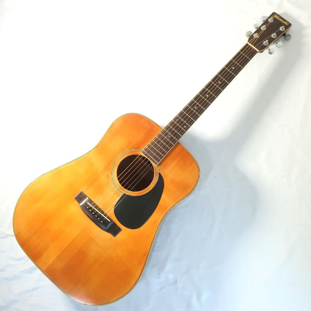 弦交換＆リペア済 YAMAKI アコースティックギター ビンテージ Yamaki W-70 Canyon 1970年代 ハカランダ Acoustic Guitar