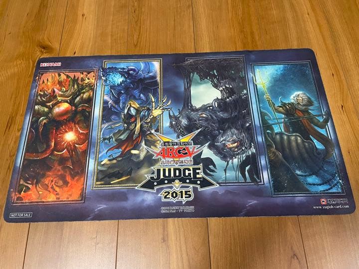 遊戯王 韓国 クトゥルフ 公式プレイマット judge - メルカリ