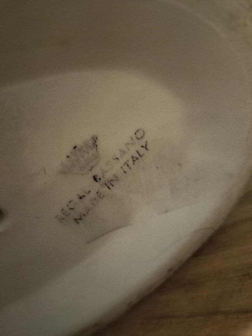 イタリア製69年設立☆REGALBASSANO ビンテージハンドメイド タグ付き