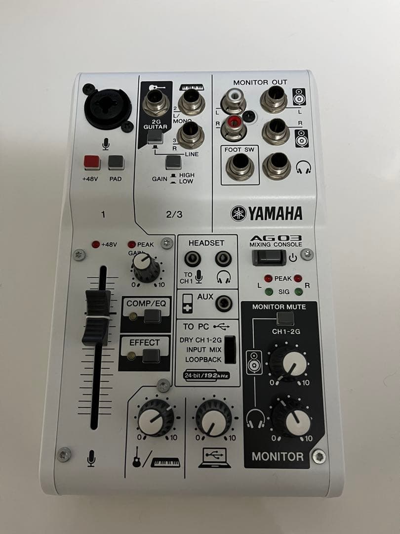 YAMAHA AG03 ストリーミングミキサー