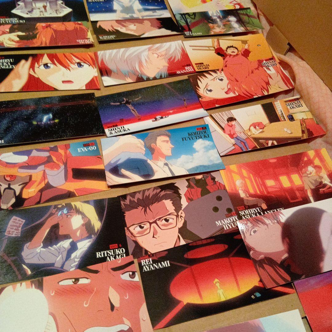 新世紀エヴァンゲリオン ワイド版トレーディングカードセット 80枚