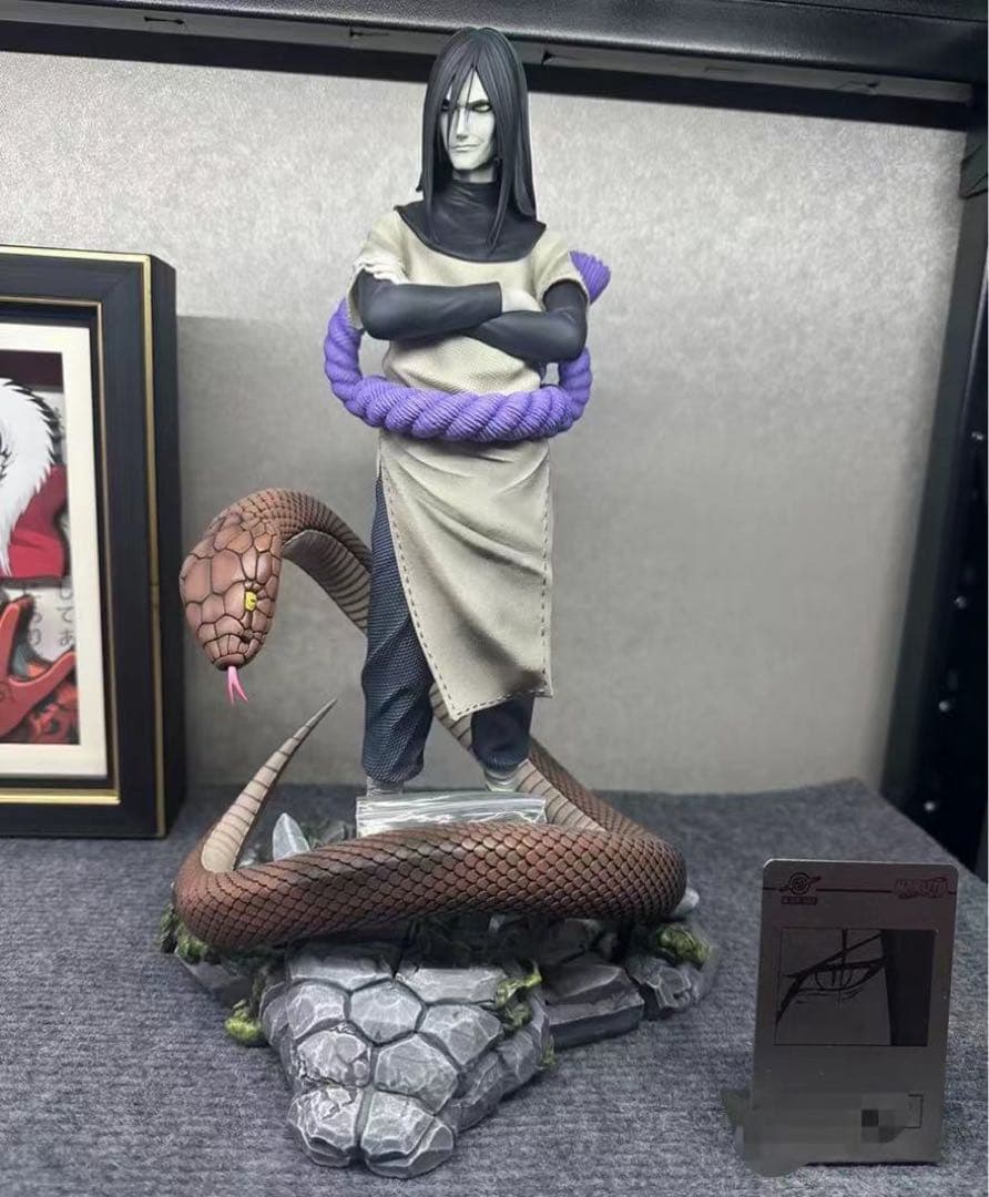 NARUTOナルト 大蛇丸 ガレージキット ガレキ スタチュー①② NARUTO ナルト 大蛇丸 ガレージキット ガレキ スタチュー② - メルカリ