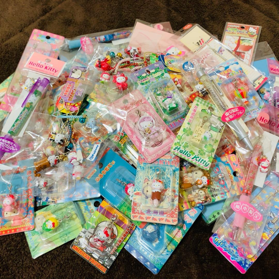 ヒ*マ様 ご当地キティ　60個　根付　ロリータ/新宿キティ 栃木いちごペン等　レ