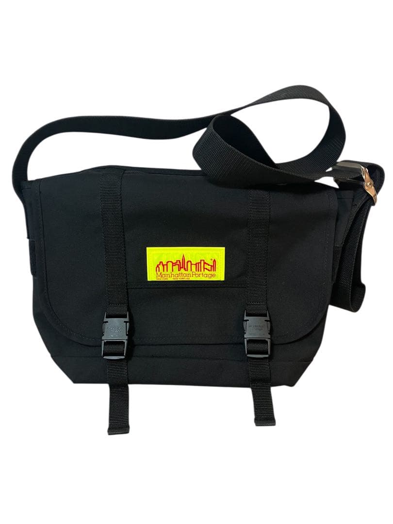 Manhattan Portage×BEAMS 別注 メッセンジャー 黒×黄