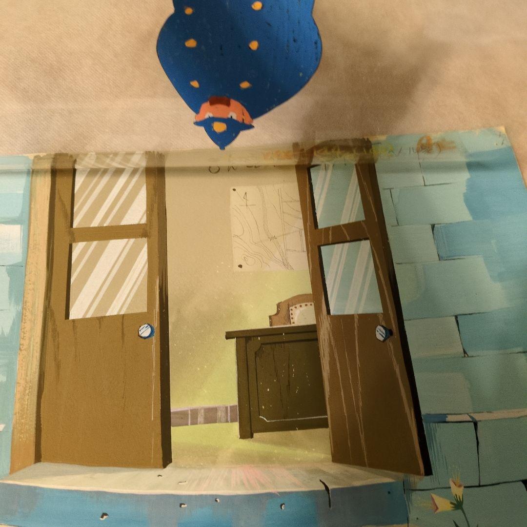 最終値下げ❤️Moomin❤️ムーミン ヘムル署長 セル画 - メルカリ