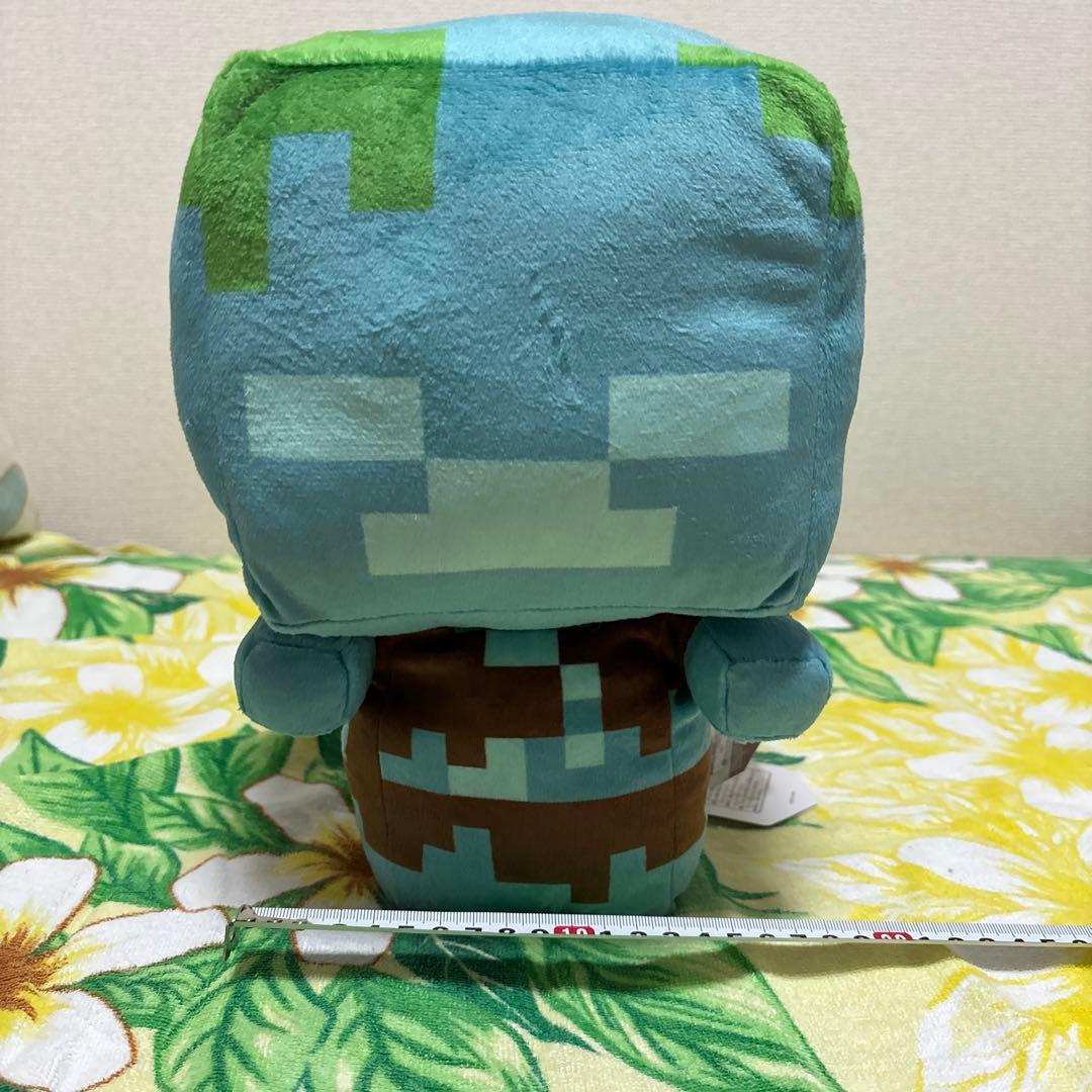 マインクラフト デフォルメゾンビ BIGぬいぐるみ ドラウンド - メルカリ