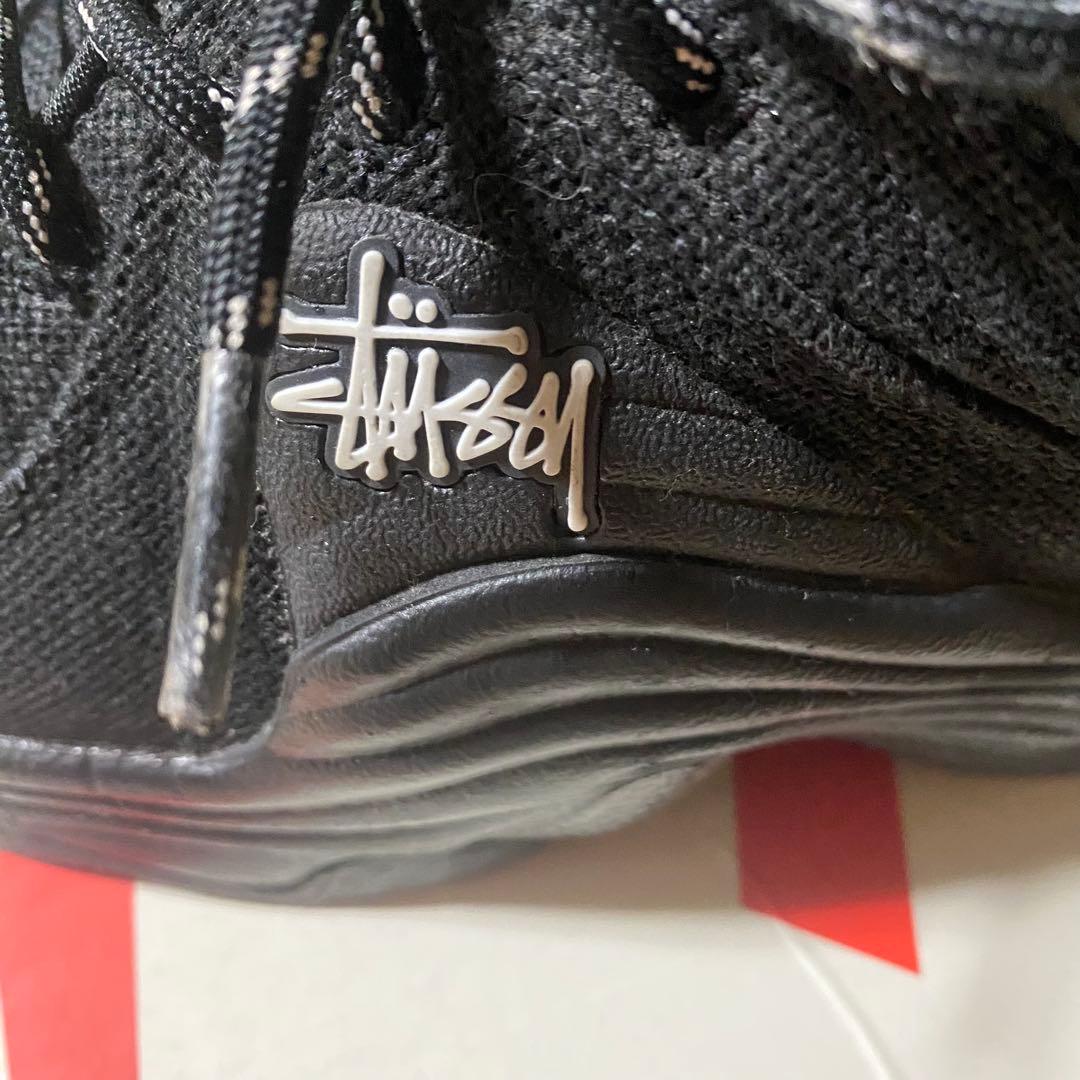 靴 Nike x Stussy Air Penny II Black 25.5cm
