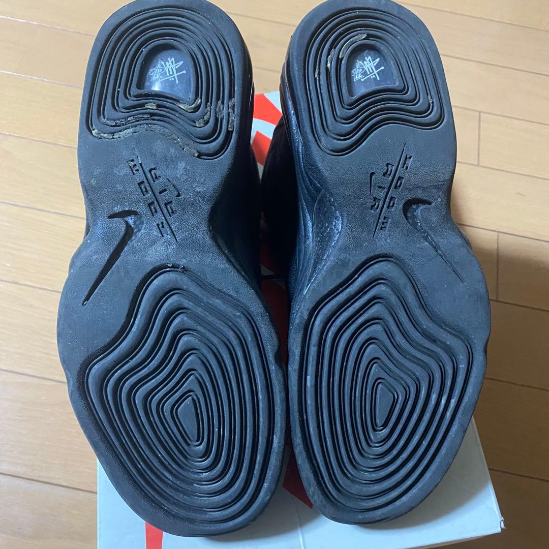 靴 Nike x Stussy Air Penny II Black 25.5cm